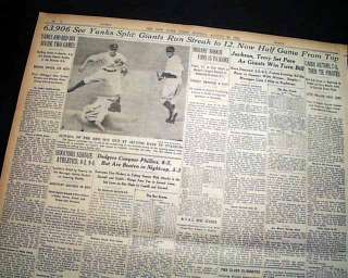 Hall of Fame BOB FELLERs 1st Start 17 yrs. old Cleveland Indians 1936 