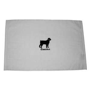  Schnoodle Muddy Paw Towel