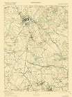 Tyngsboro Nashua Hudson NH MA topo map c. 1930  