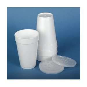  Styrofoam Cups   Lid for 8 oz Cup   1,000 each Health 