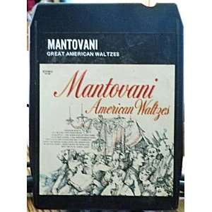    Mantovani Great American Waltzes / 8 track Stereo 