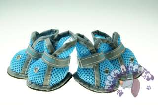Pooch Boots SUMMER Series SKY BLUE Size 1/XS Chihuahua  