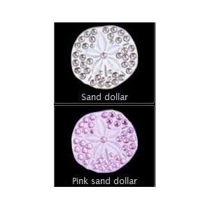   Ball Marker Visor Clips   Sand Dollar Pink Only