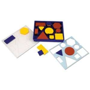  LEARNING RESOURCES ATTRIBUTE BLOCKS SET GIANT SET 