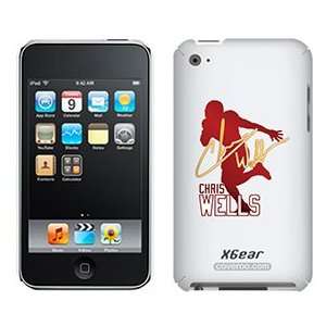  Chris Wells Silhouette on iPod Touch 4G XGear Shell Case 