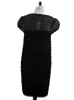 NWT Kensie Ruffle Thread Ruffle Dress Layers Black Size XS  