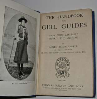 GIRL SCOUTS 1912 EARLY EDITION boy first  