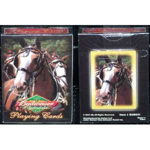 BUDWEISER CLYDESDALES PLAYING CARDS~BRAND NEW AND SEALED