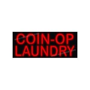  Coin Op Laundry Neon Sign Patio, Lawn & Garden