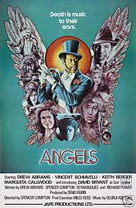Original Vintage Poster Film B Movie Angels 1970s Weird  