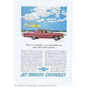  1963 Chevrolet Impala Sport Coupe Red Vintage Ad 
