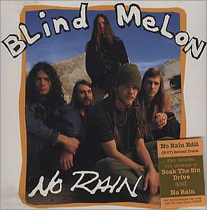 BLIND MELON No Rain (Scarce 1992 US 4 track promo)  