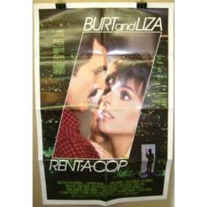  Movie Poster Rent A Cop Burt Reynolds F50 