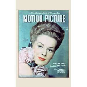   11 x 17 Inches   28cm x 44cm)  11 x 17 Motion Picture Magazine Cover