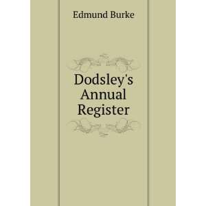  Dodsleys Annual Register Burke Edmund Books
