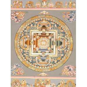  Yab Yum Mandala with Great Adepts, Wrathful Protectors and 