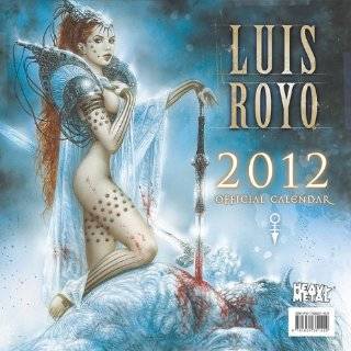 2012 Art of Luis Royo Wall calendar by Heavy Metal