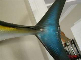 NEW Yellowfin TUNA FISH MOUNT/TAXIDERMY  XL BIG 4 ft