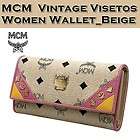 Brand New Authentic MCM Vintage Visetos Women Wallet_Be