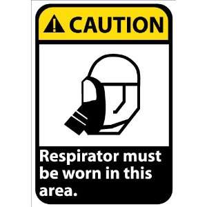  SIGNS RESPIRATOR MUST BE WORN IN T