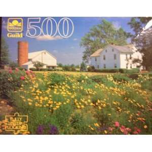  Field of Flowers Golden Guild 500 Piece Fully 