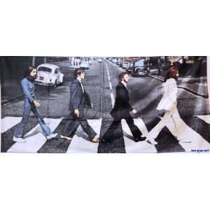  The BEATLES Abbey Road 58 x 28 100% Cotton BEACH TOWEL 