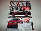 Hot Rod Magazine June 2011 THIS IS WAR FORD VS. CHEVY Boss, Camaro