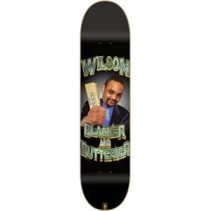  Girl Wilson Blacker & Butterier Skateboard Deck   8.0 