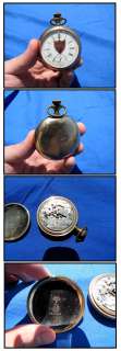 Vintage Elgin 17 Jewel Pocket Watch Holy Bible    