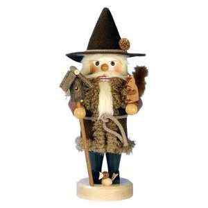 Christian Ulbricht Woodsman Nutcracker with Cone Shaped Hat in Natural 