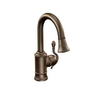 Moen Showhouse CAS6208ORB Woodmere one handle high arc pulldown single 