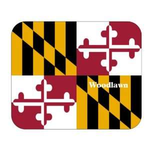  US State Flag   Woodlawn, Maryland (MD) Mouse Pad 
