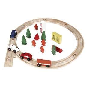  25 pcs Wood Block Train Set Toys Toys & Games