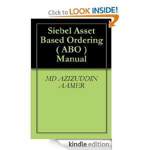  Ordering ( ABO ) Manual MD AZIZUDDIN AAMER  Kindle Store