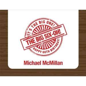  The Big Six Oh BP Folded Note Cards 