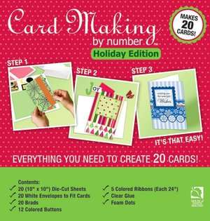   Card Making by Number Holiday Edition by DRG 
