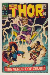 THOR #129 MIGHTY MARVEL COMICS SILVER AGE ZEUS HERCULES  