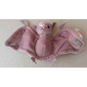 TY Beanie Babies Batty the Bat Stuffed Animal Plush Toy   4 1/2 inches 
