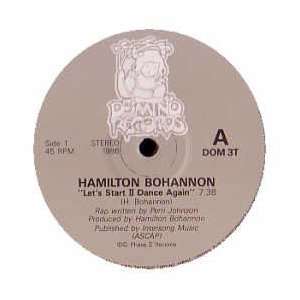   BOHANNON / LETS START II DANCE AGAIN HAMILTON BOHANNON Music