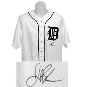  Jeremy Bonderman Detroit Tigers Autographed White Jersey 