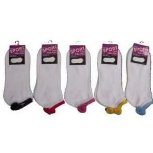  Ladies Ankle Pom Pom Socks Case Pack 90 