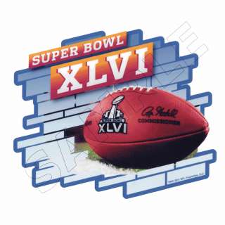 NFL Super Bowl XLVI Edible Cake Topper Decoration Image  