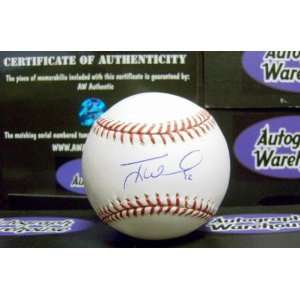  Tony Womack Autographed Baseball
