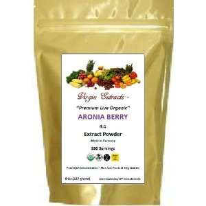 Virgin Extracts (TM) Pure Premium Organic Freeze Dried Aronia Berry 
