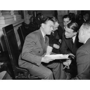  1938 photo UAWU head quizzed by Rep. Dies. Washington, D.C 