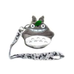  Totoro 4inch Coin Purse & Lanyard   Smiles Totoro Toys & Games