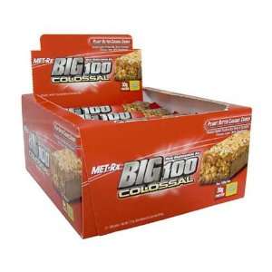  MET Rx Colossal Bars   12 x 100g Bar(s)   Peanut Caramel 