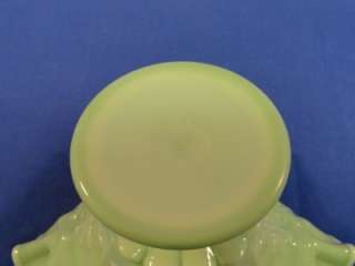 Vintage Jadeite Green Pedestal Candy Dish X64  