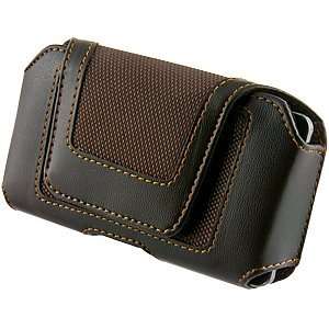  Luxmo Contemporary Belt Clip Carrying Case #X, Brown for 
