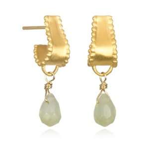  Satya Jewelry Wisdom Abound Jade 24k Yellow Gold Vermeil 